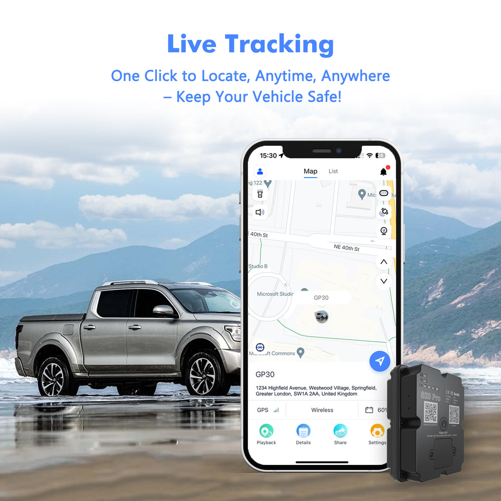 Magnetic GPS Tracker