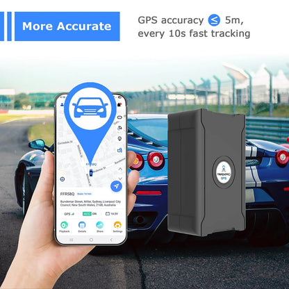 S204G - Wireless, Rechargeable, Long Standby Time, 4G Mini Magnetic GPS Tracker